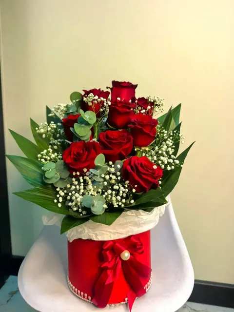Розы в коробочке